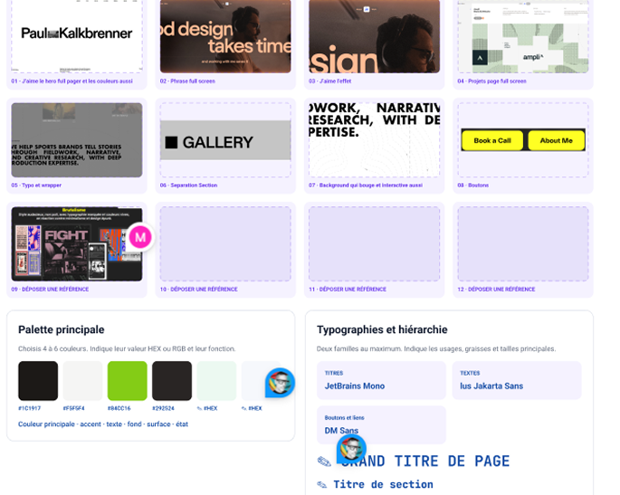 Recherche contenu