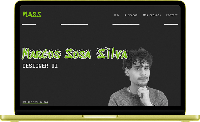 Mockup ordinateur